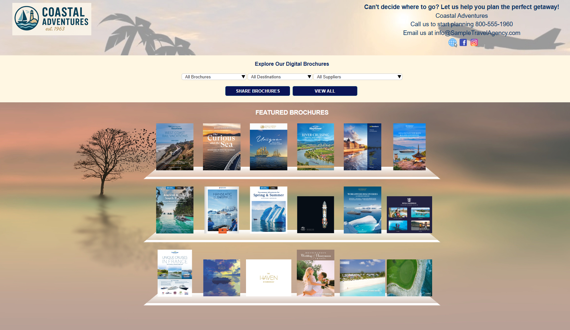 Sample Brochure Rack